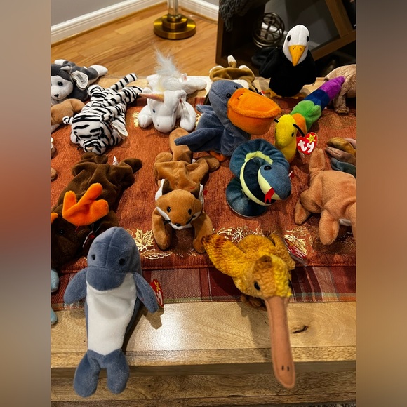 40 new Beanie Babies (36 with tags att, 3 with tags incl, 1 miss tag) - Picture 4 of 10